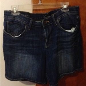 Lucky brand roll up shorts